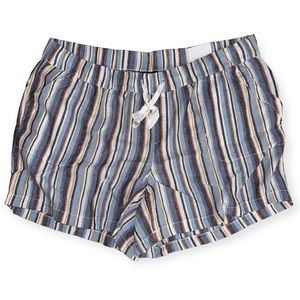 Lane Bryant Striped Linen Shorts 22/24
